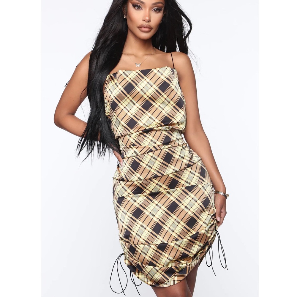 Fashion Nova School Girl Q Plaid Mini Dress